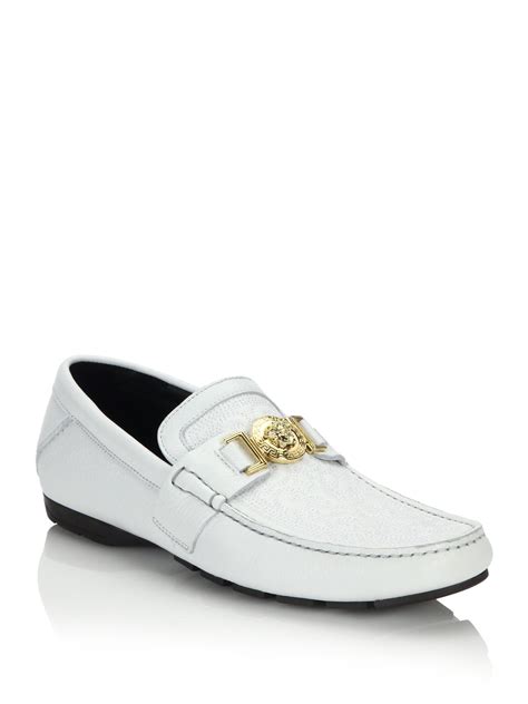 all white versace men loafers replica|cheap Versace men loafers.